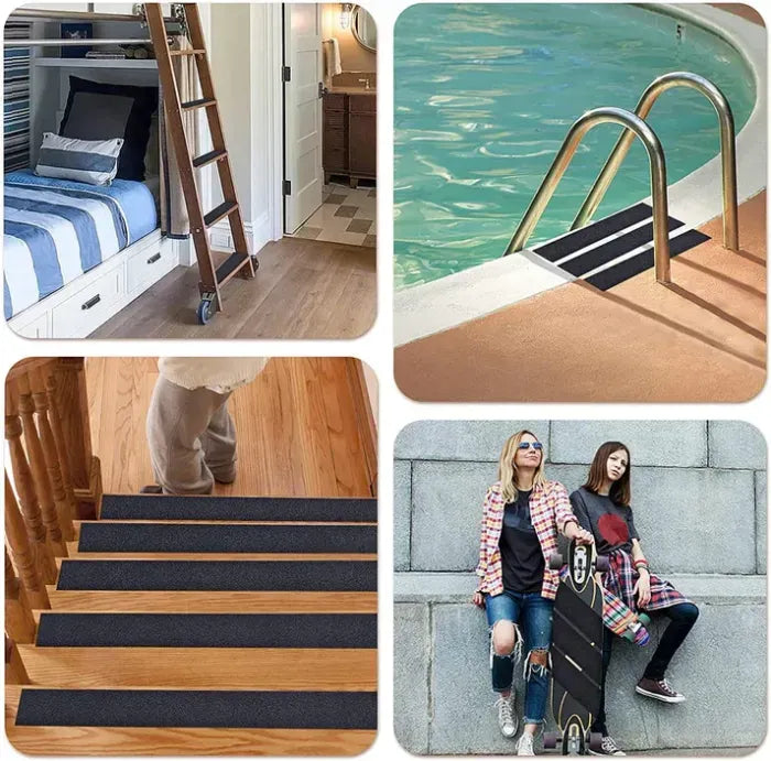 Cinta antideslizante - Agarre fuerte | Impermeable | Brilla en la oscuridad