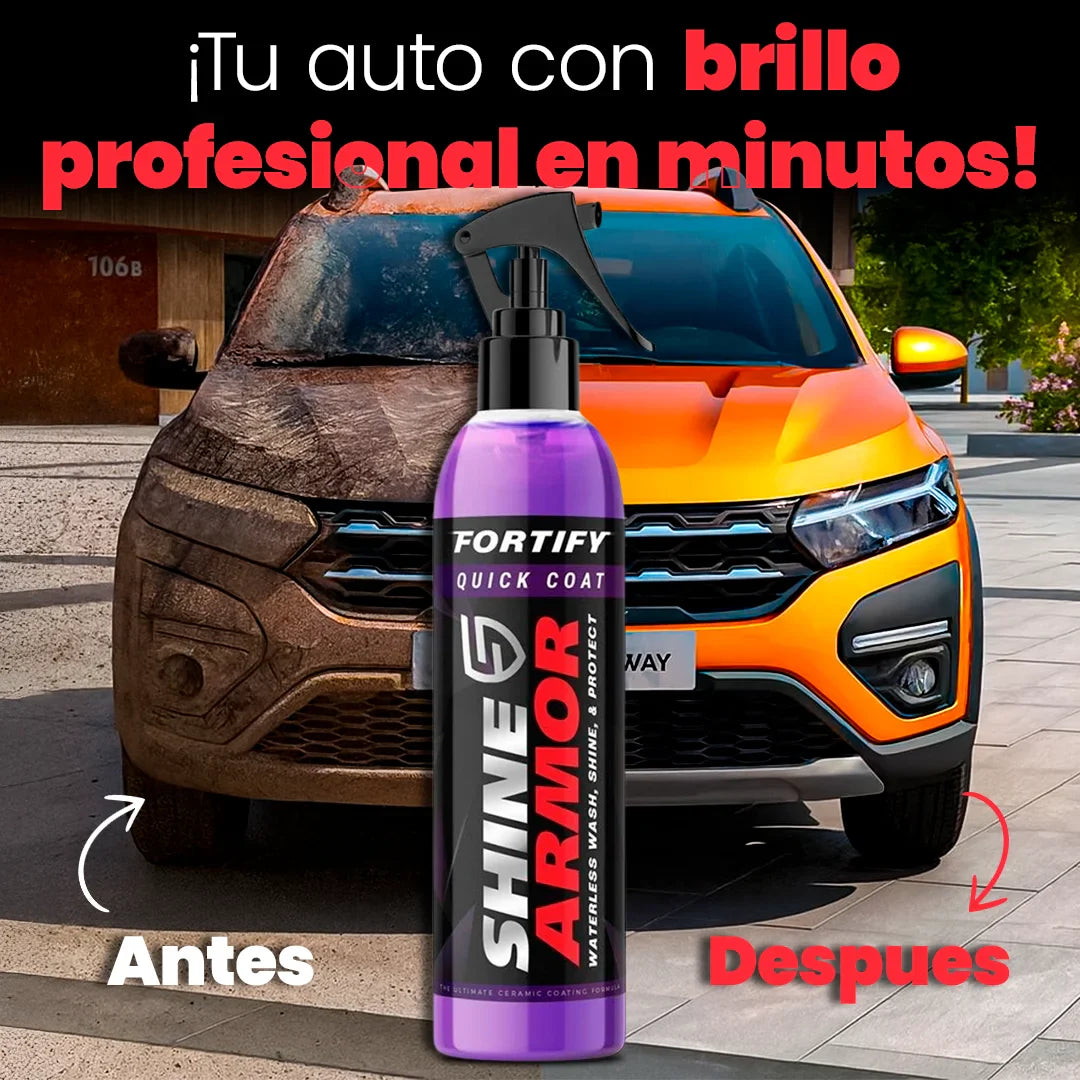 Spray Shine Max -¡Renueva el Brillo de tu Auto en Minutos!