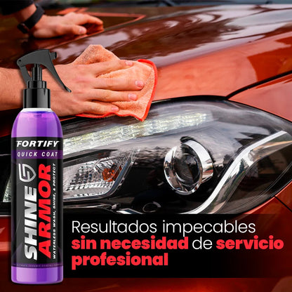 Spray Shine Max -¡Renueva el Brillo de tu Auto en Minutos!