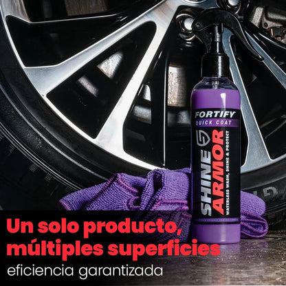 Spray Shine Max -¡Renueva el Brillo de tu Auto en Minutos!