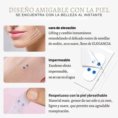 V-Face Lifting Invisible Adhesive Tape